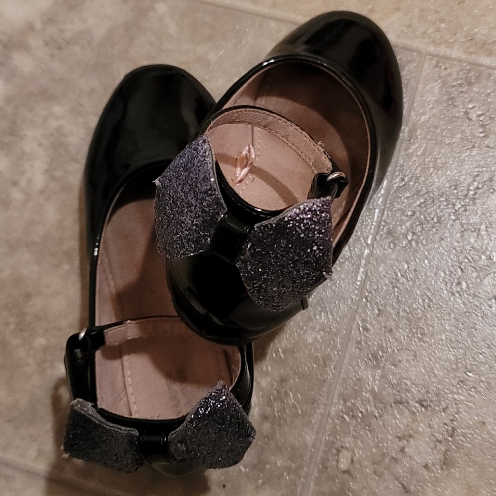 Harper Canyon Black dress Shoes toddler 9